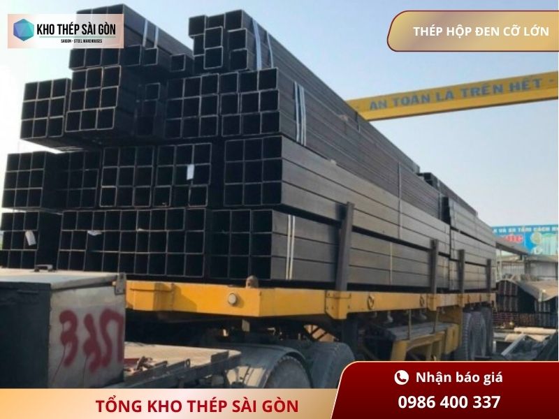 Thép hộp đen cỡ lớn