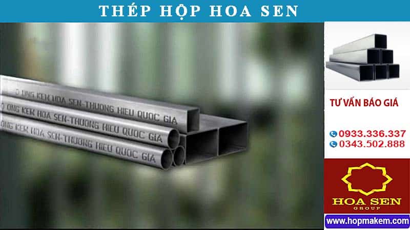 Thép hộp Hoa Sen